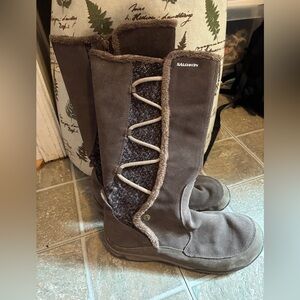 Salomon Women's Brown Winter Boots